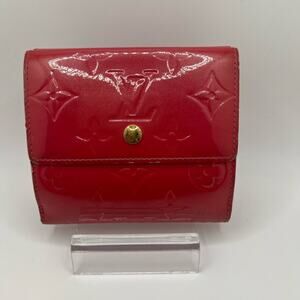 Louis Vuitton Fuschia Pink Vernis Bifold Wallet